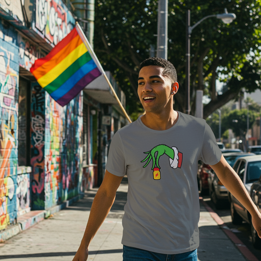 Grinch Merry Whiff-mas T-Shirt