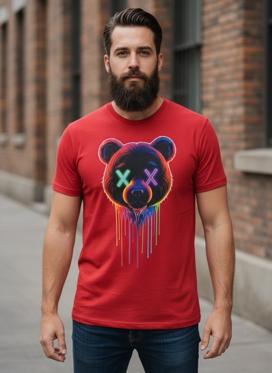 Techno Drip Bear T-Shirt